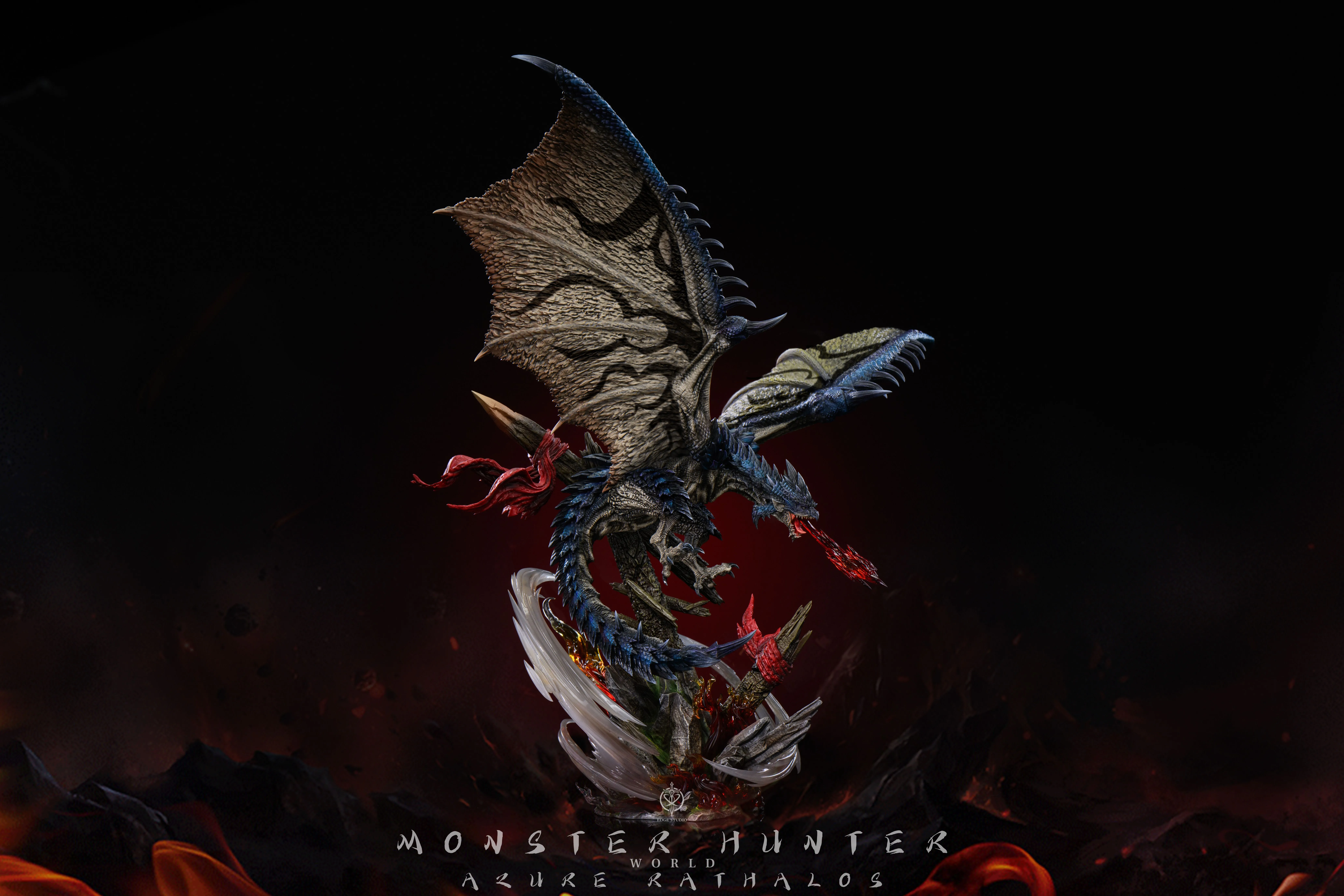 【Pre-sale】Rathalos, Azure Rathalos and Silver Rathalos-Edge Studio