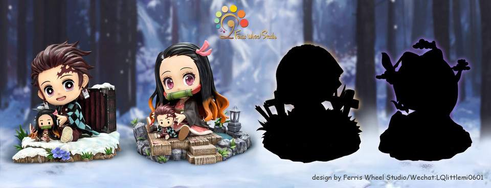 【Pre-sale】Tanjirou and Nezuko-Ferris Wheel Studio