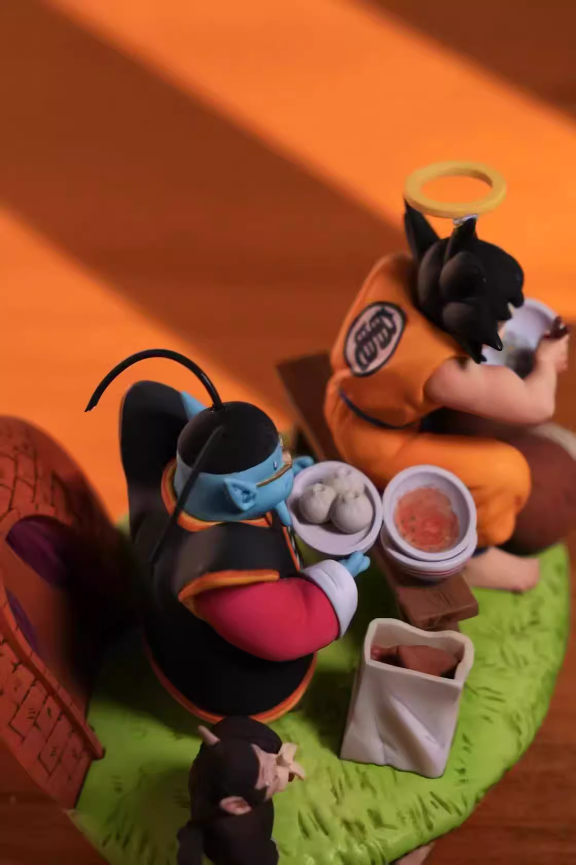 【Pre-sale】Eating King Kai and Son Goku-SENZUBEAN Studio