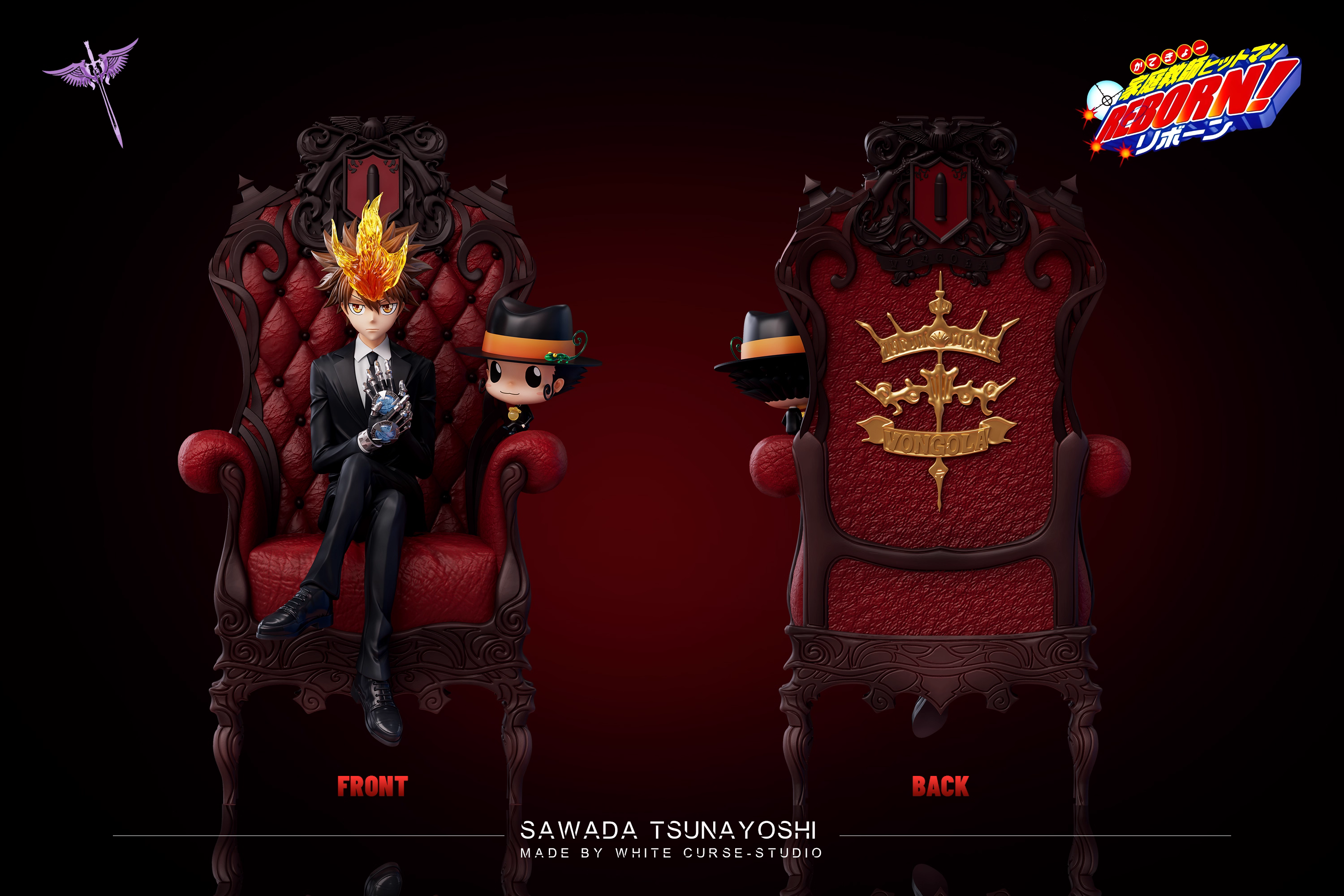 【Pre-sale】1/6 and 1/4 Scale Sawada Tsunayoshi-White Curse Studio