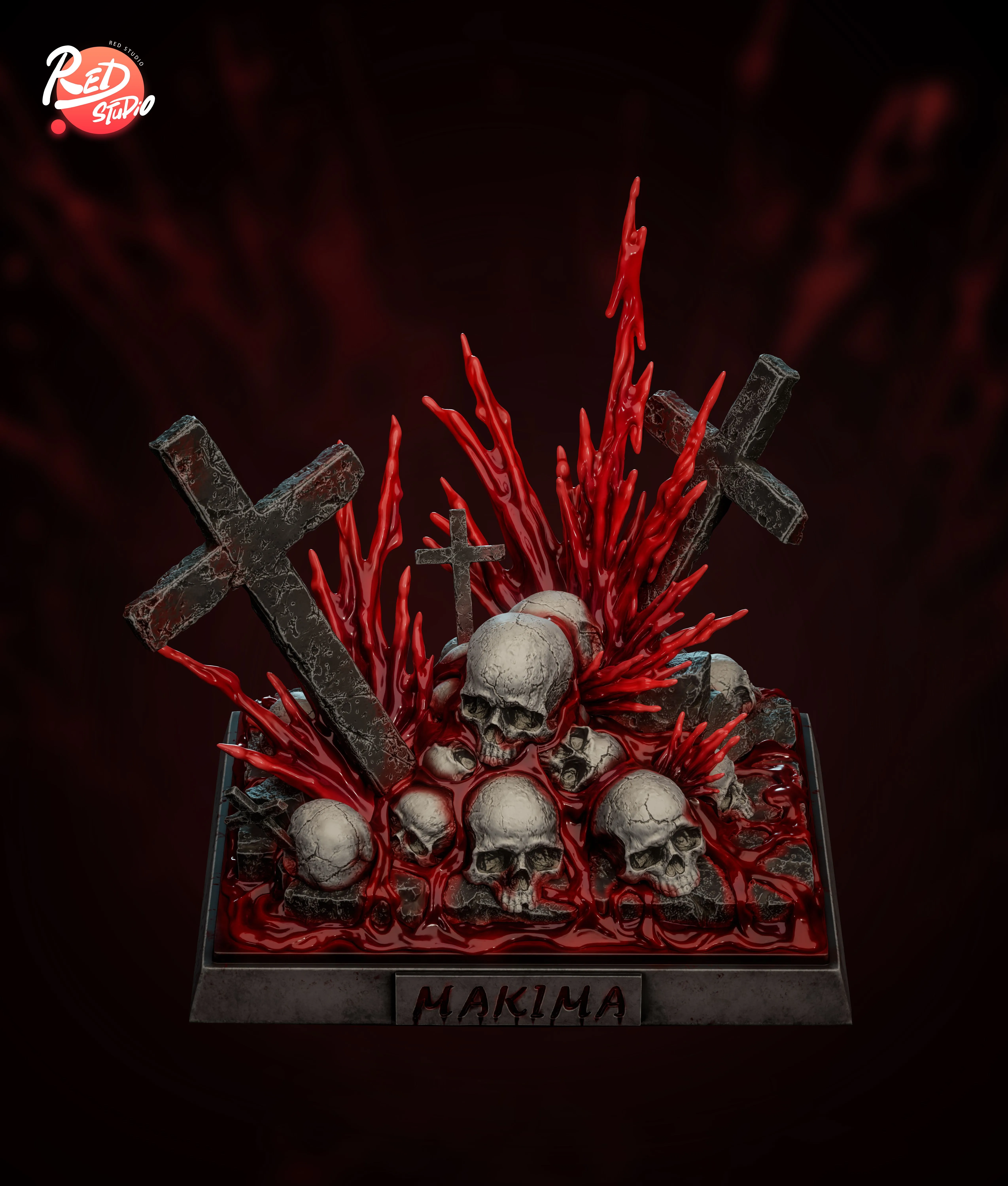 【Pre-sale】1/6 and 1/4 Scale Oversea Version Makima-Red Studio