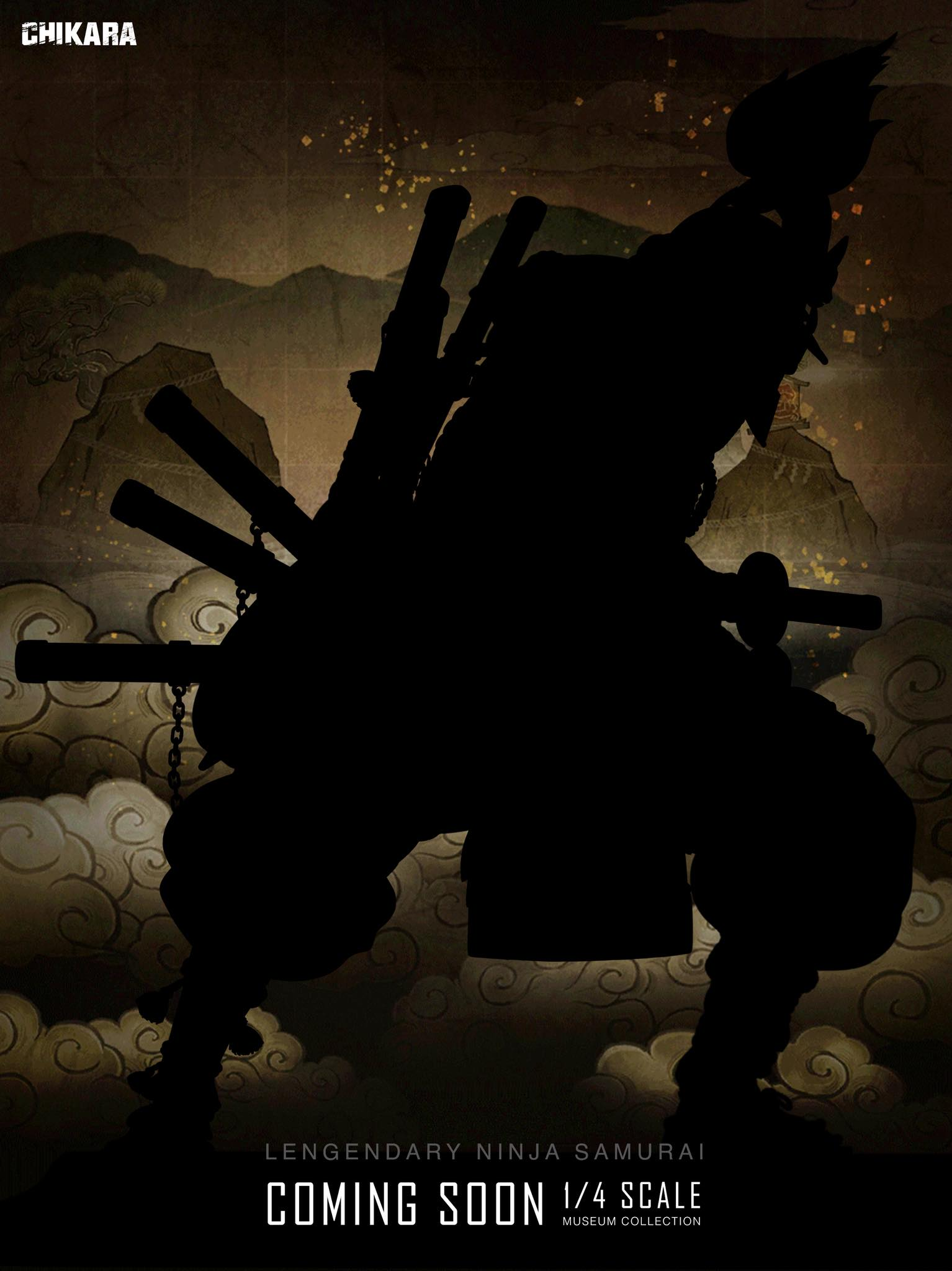 【Pre-sale】1/4 Scale Nine Tail Samurai-CHIKARA Studio