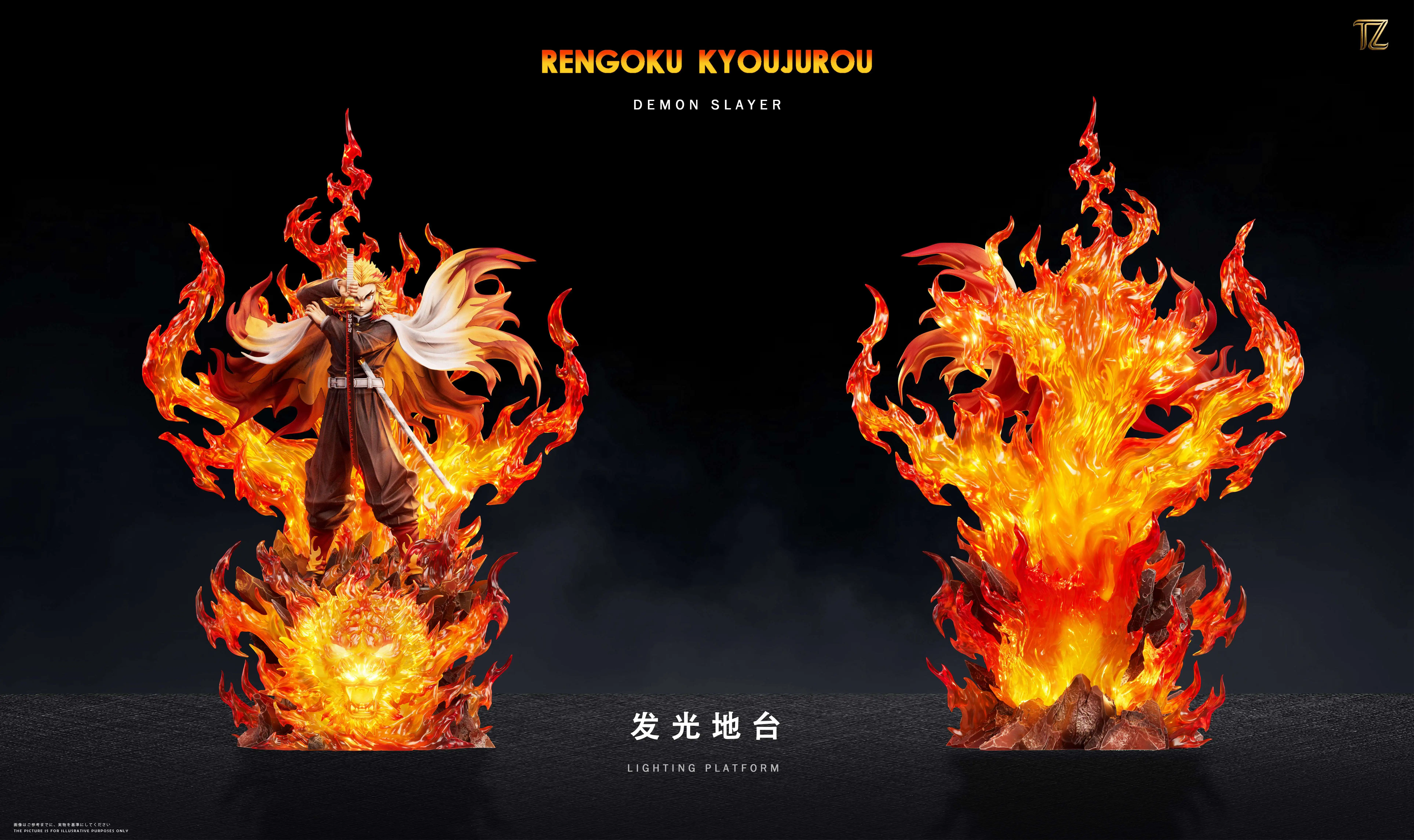 【Pre-sale】1/6 and 1/4 Scale Rengoku Kyoujurou with LED-TZ Studio