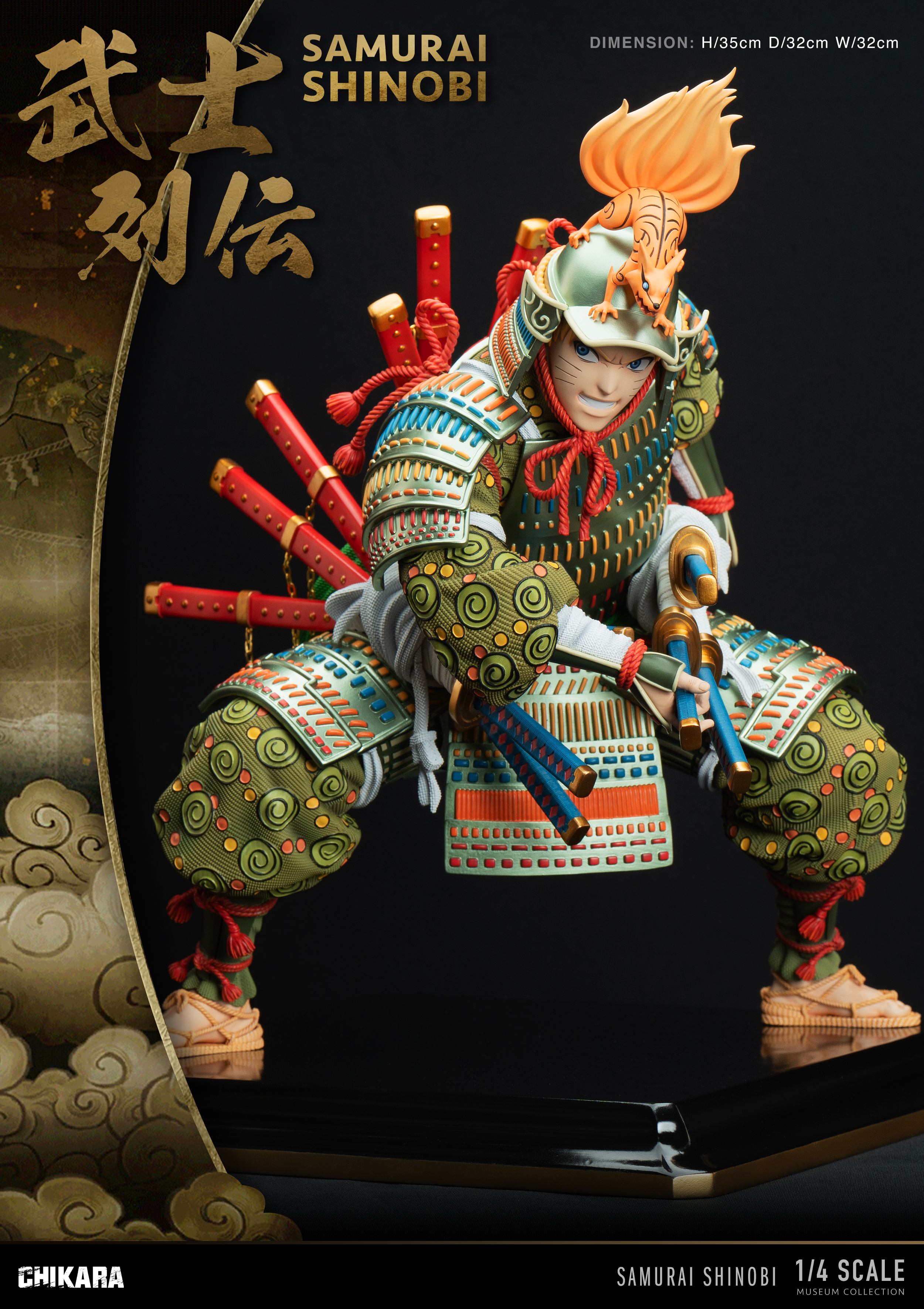 【Pre-sale】1/4 Scale Nine Tail Samurai-CHIKARA Studio