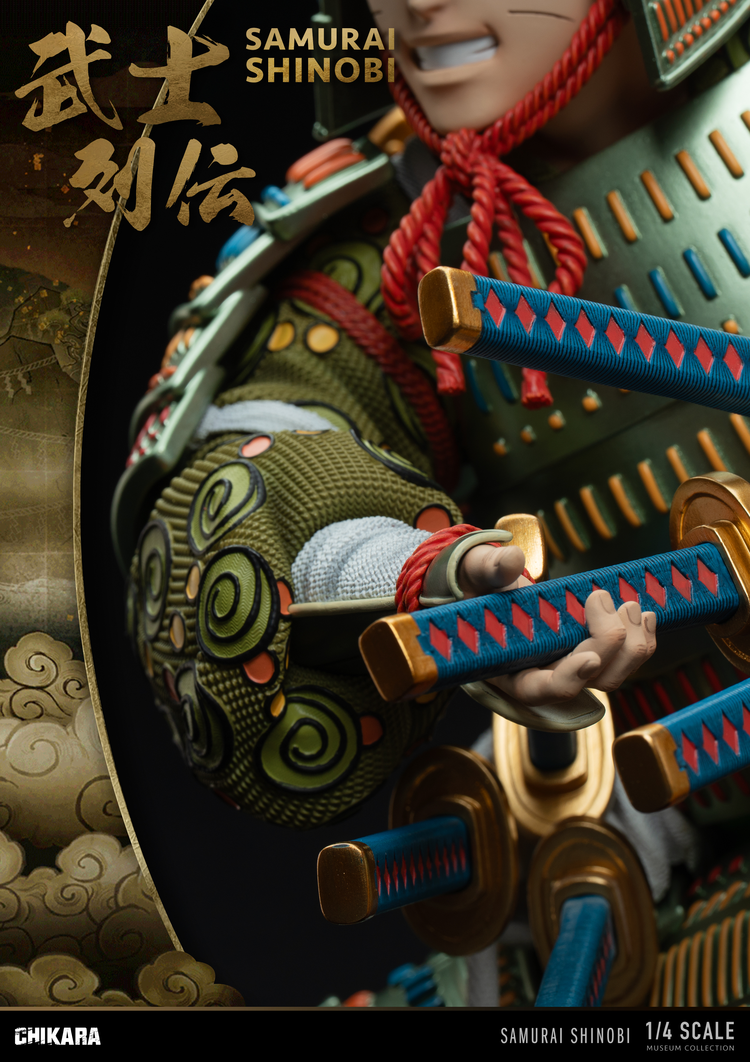 【Pre-sale】1/4 Scale Nine Tail Samurai-CHIKARA Studio