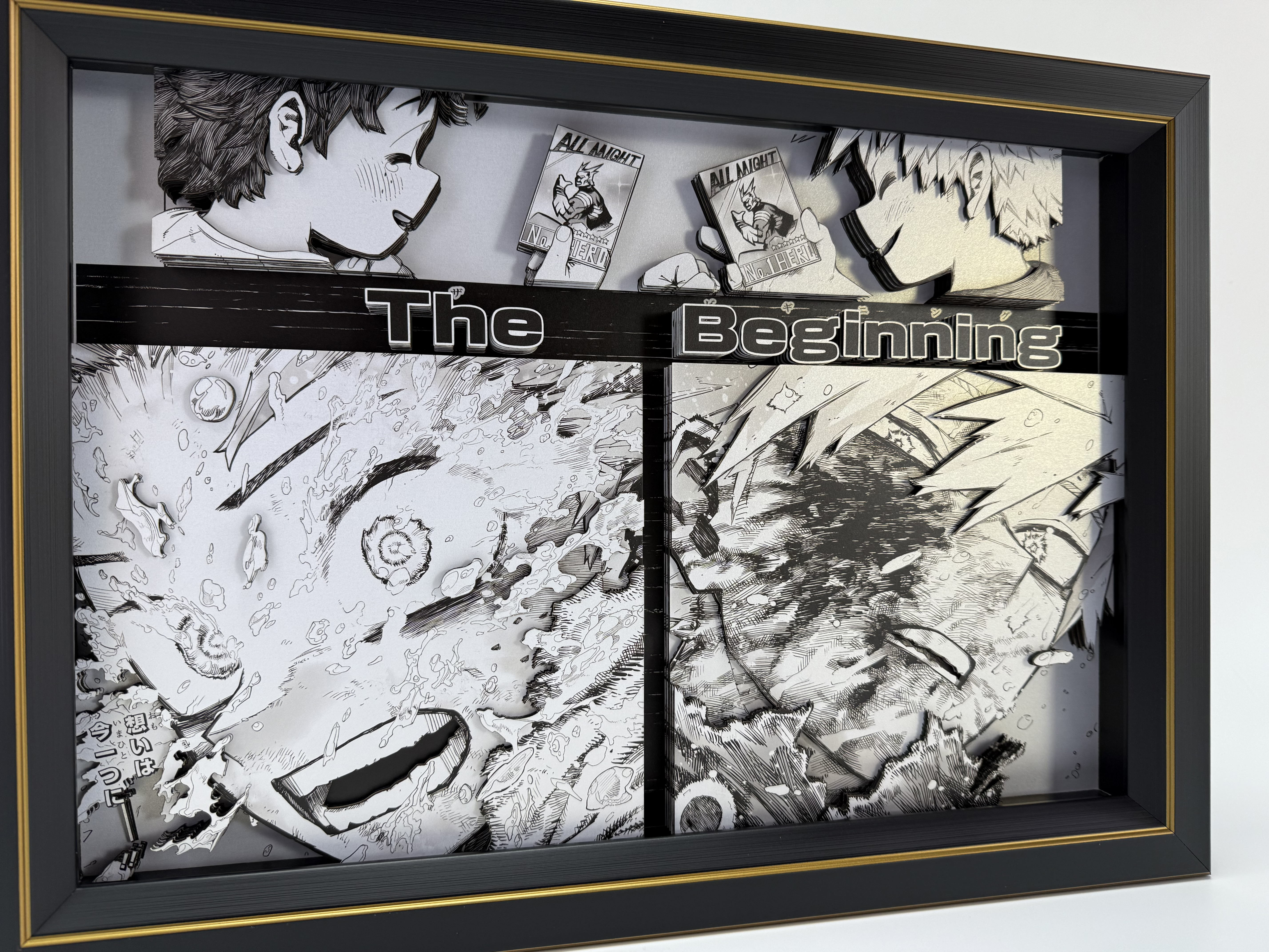 【In stock】Decorative Painting of The Beginning Deku-Aotu Panda Studio